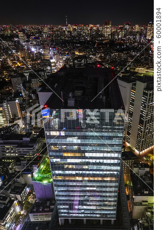 Shibuya Hikarie and night view 60001894