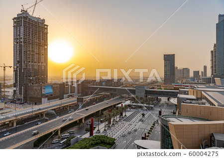 Downtown Dubai at dawn (Dubai, UAE) Downtown Dubai at dawn (Dubai, UAE) 60004275