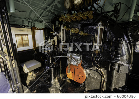 Tsuwano JR Tsuwano Station Steam Locomotive D51 Driver's Seat Tsuwano-cho, Kanoashi-gun, Shimane 60004386