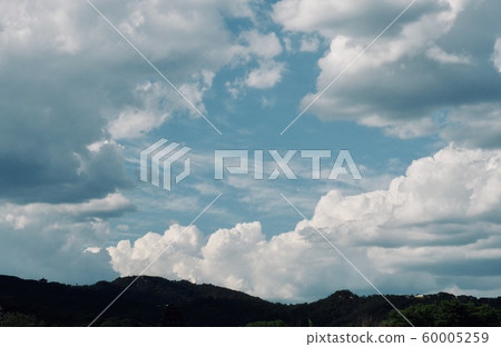 Clear sky and clouds 60005259