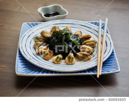亞洲食品貽貝、海藻和醬油 60005605