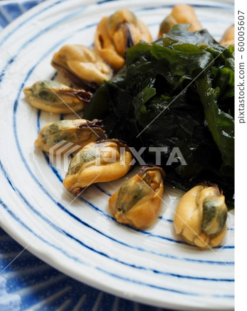 亞洲食品貽貝、海藻和醬油 60005607