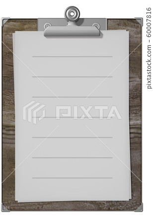 剪貼板（計算機圖形/透明材料） 60007816