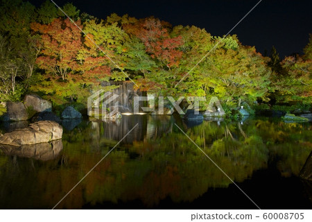 Kokoen's autumn leaves and waterfall (Himeji City, Hyogo Prefecture) Kokoen's autumn leaves and waterfall (Himeji City, Hyogo Prefecture) 60008705