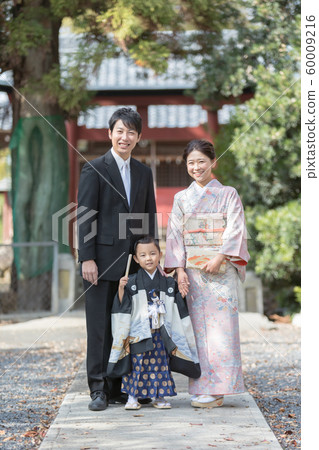七五三 家庭 家族 60009216