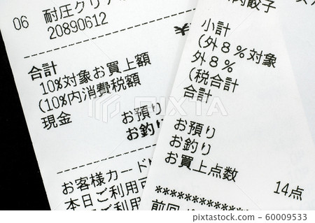 receipt 60009533