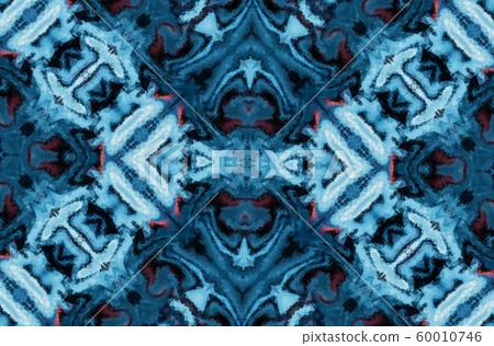 Winter fantasy abstract background. Kaleidoscopic geometric ornament. Decorative polygonal mosaic pattern. Winter fantasy abstract background. Kaleidoscopic geometric ornament. Decorative polygonal mosaic pattern. 60010746