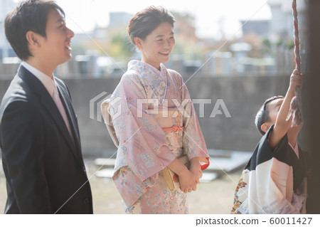 七五三 家庭 家族 60011427
