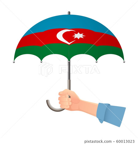 Azerbaijan flag umbrella 60013023