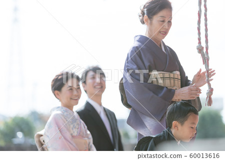 七五三 家庭 家族 60013616