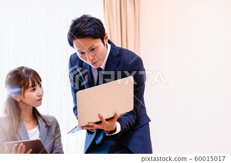 業務現場會議業務談判無紙化 60015017