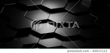Black cube cylinder abstract texture background 3d illustration render 60015122