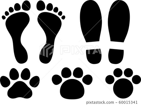 Footprint 1a - Stock Illustration [60015341] - PIXTA