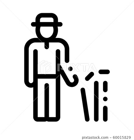 Silhouette of Cricket Player Icon Vector Outline Illustration Silhouette of Cricket Player Icon Vector Outline Illustration 60015829