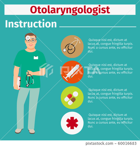 Medical equipment instruction for otolaryngologist Medical equipment instruction for otolaryngologist 60016683