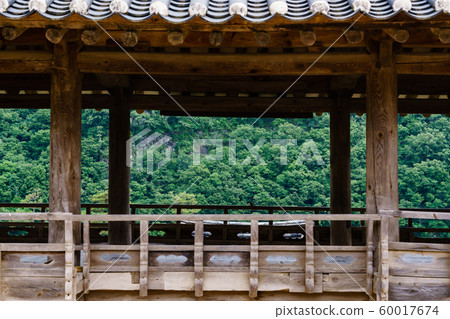 Beautiful wooden building of Andong traditional hanok in korea 60017674