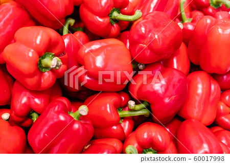 新鮮和健康的蔬菜辣椒粉與多彩的原色 60017998