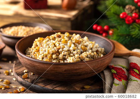 Kutia. Traditional ukrainian Christmas dish 60018682