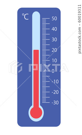 Thermometer 20 ° C - Stock Illustration [60019311] - PIXTA