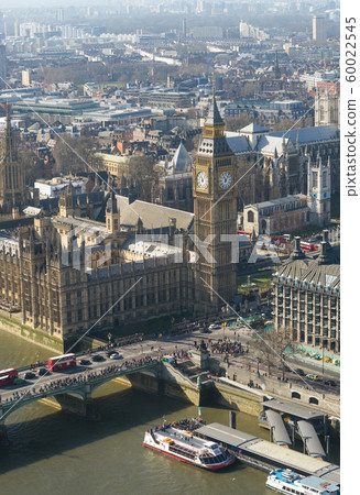 Big Ben and Westminster abbey in London, England Big Ben and Westminster abbey in London, England 60022545