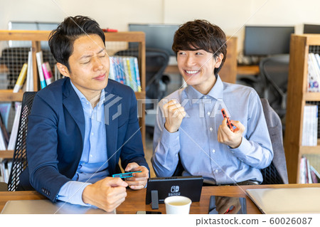 Men playing games Men playing games 60026087