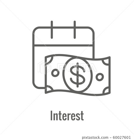 Investment or Banking Icon that shows increase in 60027601