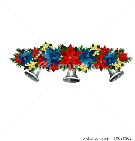 Vector Christmas Fir Decoration isolated 60028802