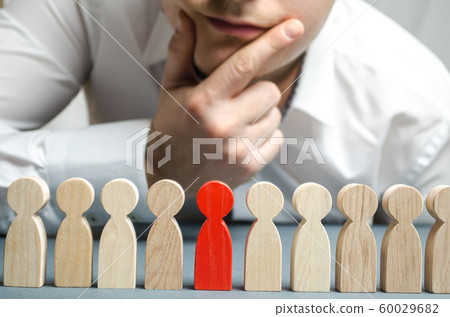 The boss dismisses the employee from the team. Personnel Management. Bad worker. Demotion. The concept of finding people and workers on the job. Selection of teams, the appointment of a leader. Hiring The boss dismisses the employee from the team. Personnel Management. Bad worker. Demotion. The concept of finding people and workers on the job. Selection of teams, the appointment of a leader. Hiring 60029682