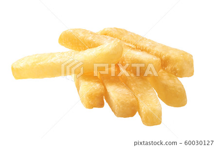 French fries isolated on a white background French fries isolated on a white background 60030127