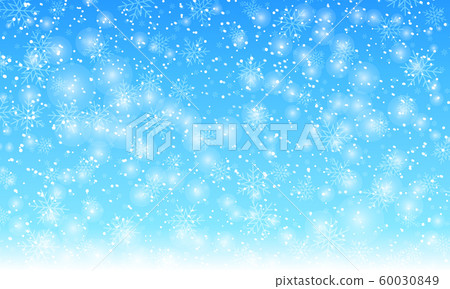 Snowflakes background. Vector. Falling snow. 60030849