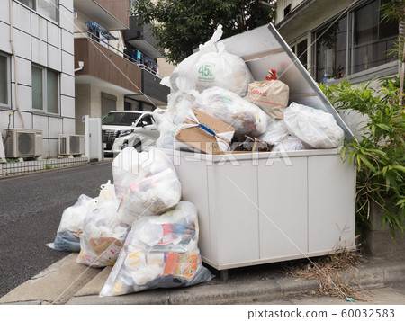 Overflowing garbage storage 60032583