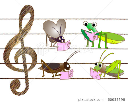 Insect concert in autumn 60033596