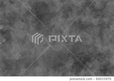 Abstract modern black and white painting . Dry brush painted paper , canvas , wall . Textured monochrome background. 60033970