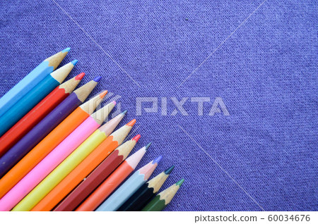 Multicolored, bright, colorful pencils for Multicolored, bright, colorful pencils for 60034676