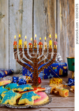 Hanukkah Candles, Jewish Holidays 60034876