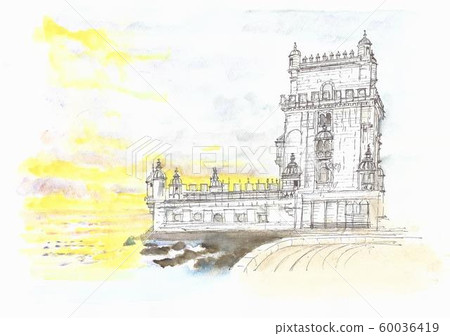 世界遺產，葡萄牙，貝倫塔 60036419