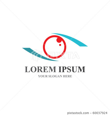 Eye Care vector logo design Eye Care vector logo design 60037924