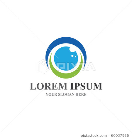 Eye Care vector logo design Eye Care vector logo design 60037926