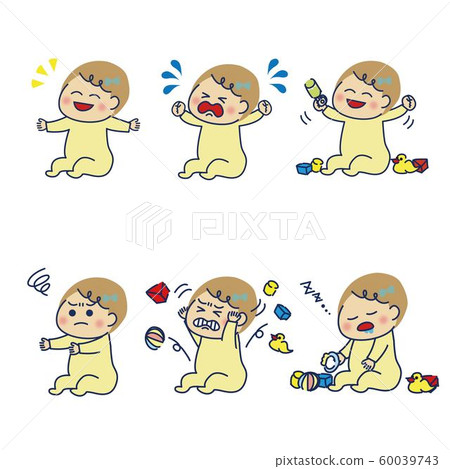 嬰兒套裝向左 60039743