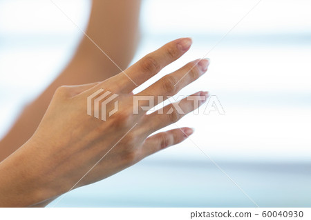 Healthy life, exercising pilates using pilates device 191 60040930