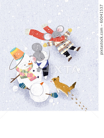 Cute Calendar and banner template for year of rat 2020 012 Cute Calendar and banner template for year of rat 2020 012 60041537