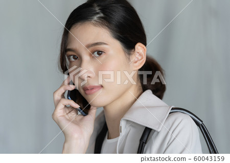 女人商務智能手機 60043159