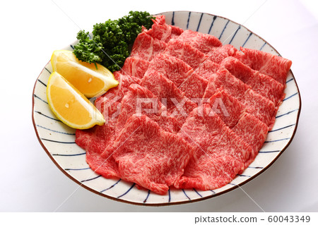 Meat sukiyaki raw 60043349