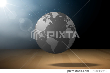 world map whit spotlight on the stage world map whit spotlight on the stage 60043950