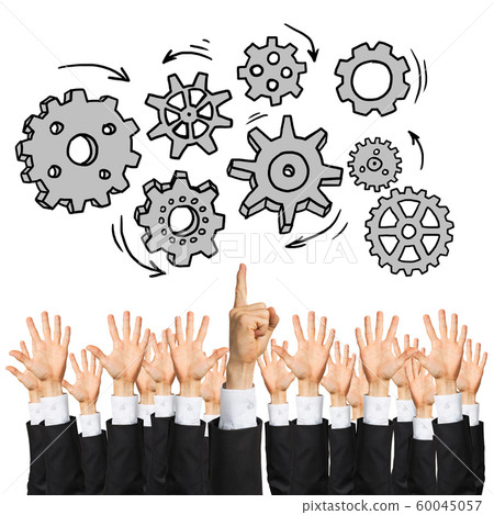 Business and teamwork concept 60045057