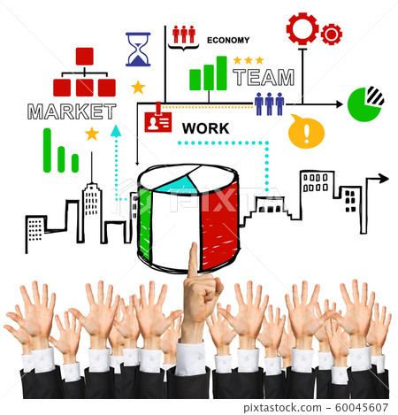 Business and teamwork concept 60045607