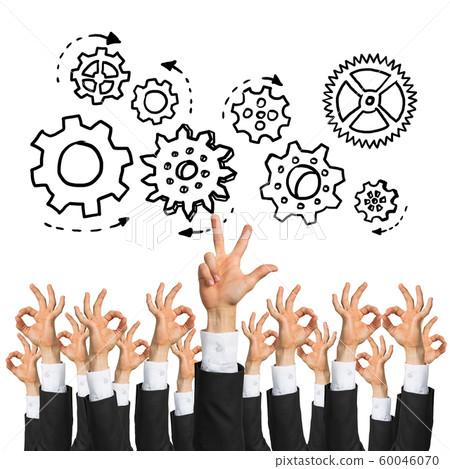 Business and teamwork concept Business and teamwork concept 60046070