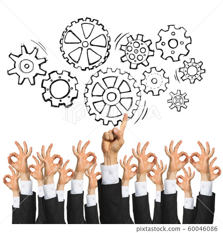 Business and teamwork concept Business and teamwork concept 60046086