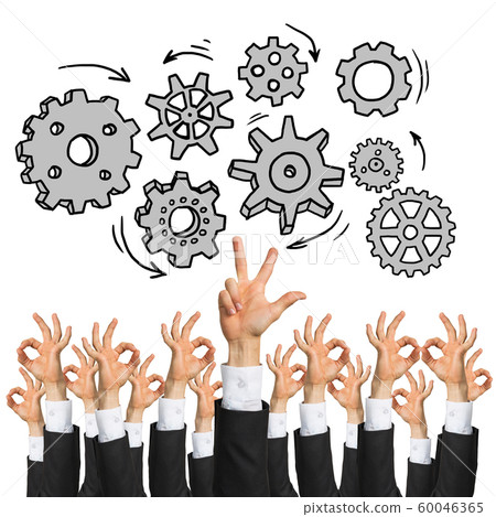 Business and teamwork concept 60046365