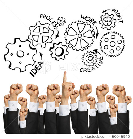 Business and teamwork concept Business and teamwork concept 60046940